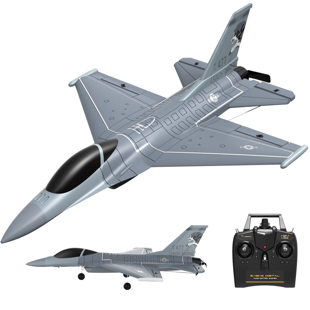 VOLANTEXRC F-16 Falcon RTF With Xpilot Stabilizer – Bitgo Hobby
