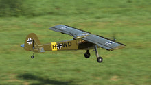 Load image into Gallery viewer, Dancing Wings Fi156 Storch Green 1600mm Wingspan Balsa - ARF PNP