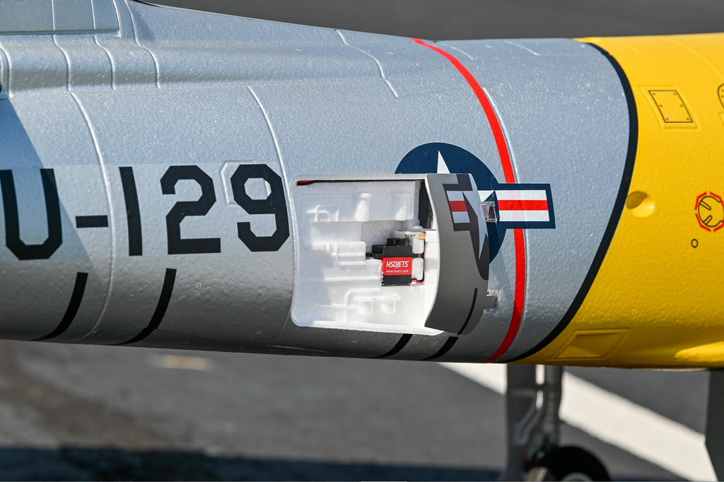 HSDJETS S-EDF120mm HF-86 Yellow ribbon Colors PNP