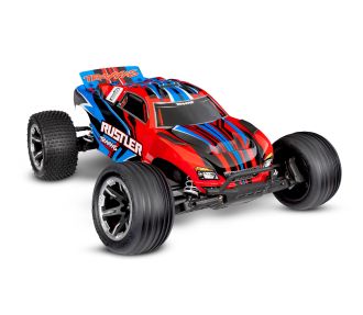 Traxxas Rustler HD 1/10 RTR 2WD Electric Stadium Truck w/XL-5 ESC, TQ 2.4GHz Radio, Battery & USB-C Charger