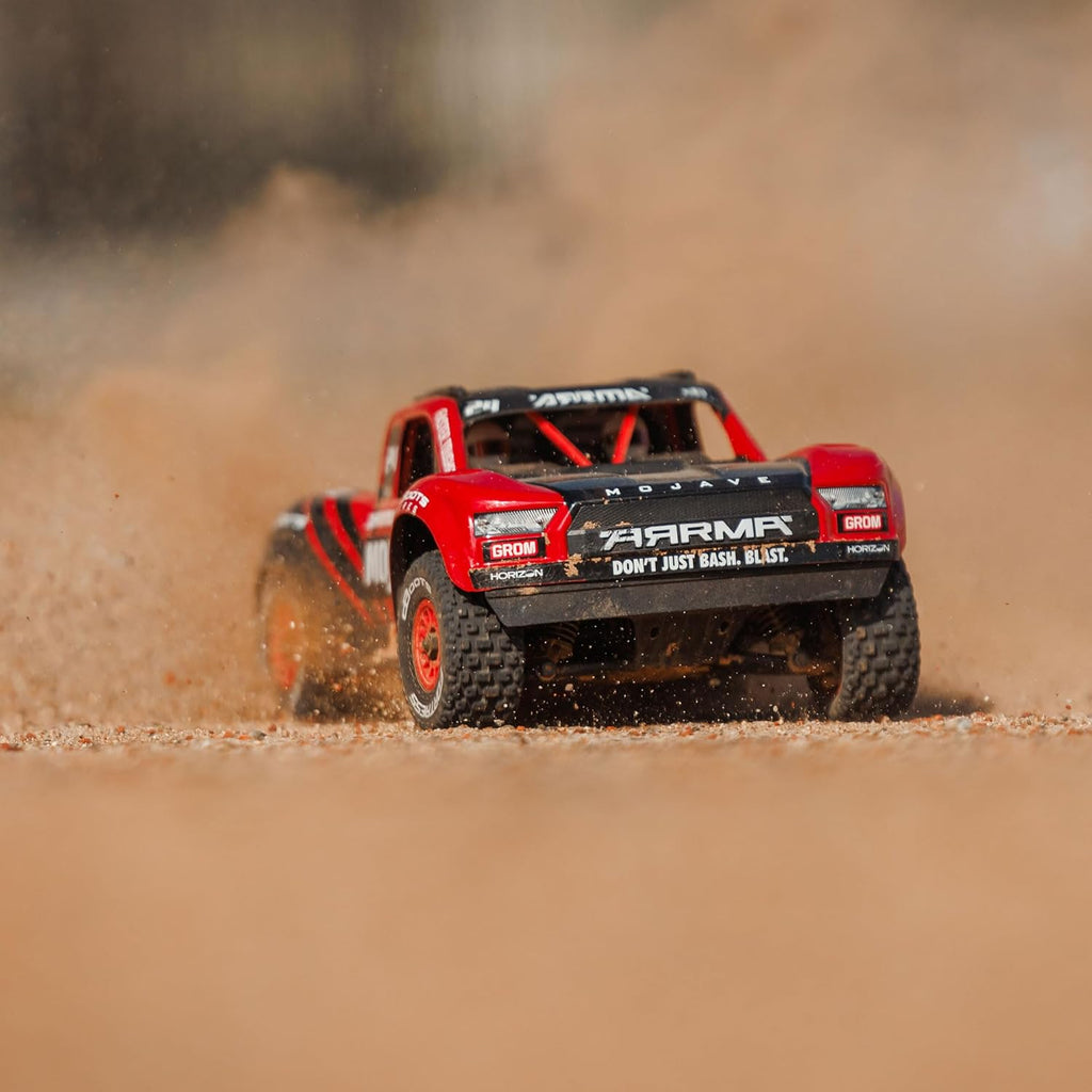 Arrma Mojave Grom MEGA 4WD 380 Brushed 1/16 Electric Desert Truck RTR w/SLT2 2.4GHz Radio, Battery & Charger