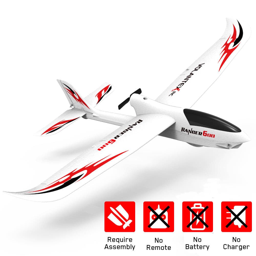 VOLANTEXRC Ranger600 Airplane RTF with One-Key U-Turn Function
