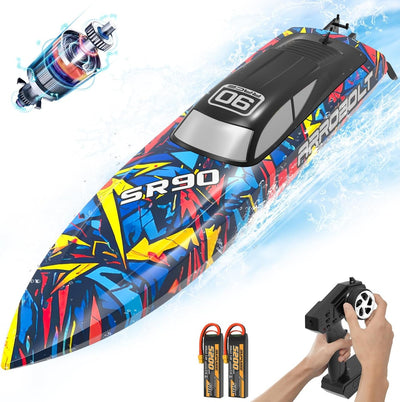 VOLANTEXRC Vector90 RC Boat With Auto Roll Back Function All Metal Hardware RTR