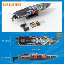 Load image into Gallery viewer, VOLANTEXRC Vector90 RC Boat With Auto Roll Back Function All Metal Hardware RTR