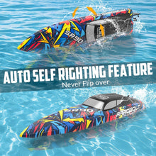 Load image into Gallery viewer, VOLANTEXRC Vector90 RC Boat With Auto Roll Back Function All Metal Hardware RTR