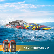 Load image into Gallery viewer, VOLANTEXRC Vector90 RC Boat With Auto Roll Back Function All Metal Hardware RTR