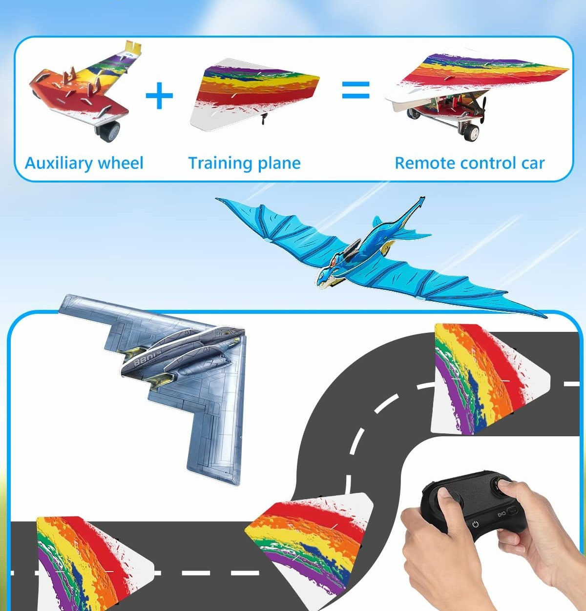 RC Paper Airplane Kit – Bitgo Hobby
