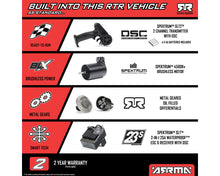 Load image into Gallery viewer, Arrma Typhon Grom 223S BLX 1/14 Brushless RTR 4WD Buggy w/SLT2 2.4GHz Radio, DSC, Battery &amp; Charger