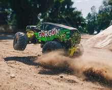 Load image into Gallery viewer, Arrma Gorgon 4X2 MEGA 550 Brushed 1/10 Monster Truck RTR w/SLT2 2.4GHz Radio, Battery &amp; Charger