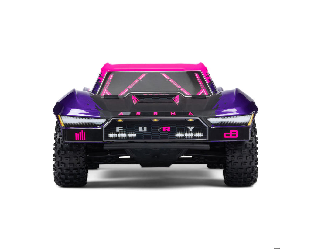 Arrma Fury 223S BLX 1/10 Brushless RTR 2WD Short Course Truck w/SLT2 2.4GHz Radio & DSC