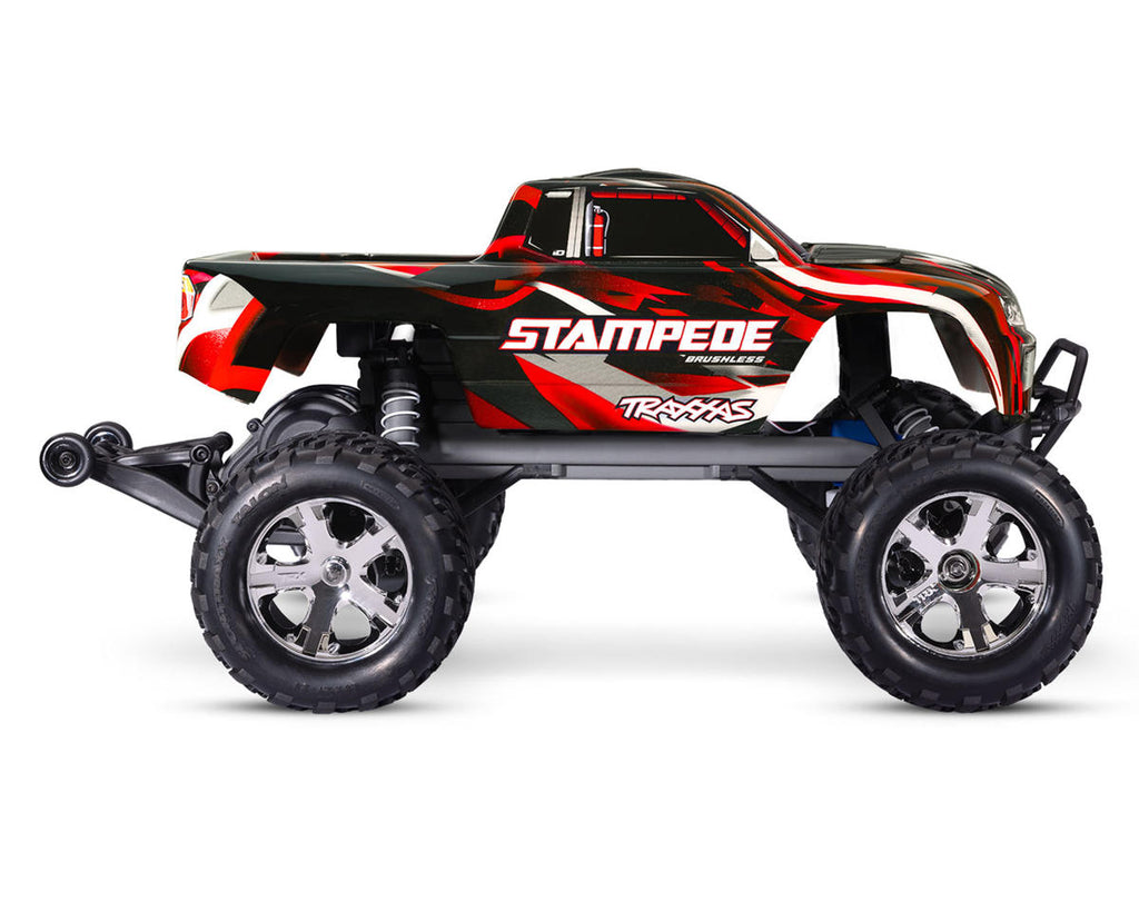 Traxxas Stampede BL-2s HD RTR 1/10 2WD Brushless Monster Truck w/BL-2s ESC & TQ 2.4GHz Radio