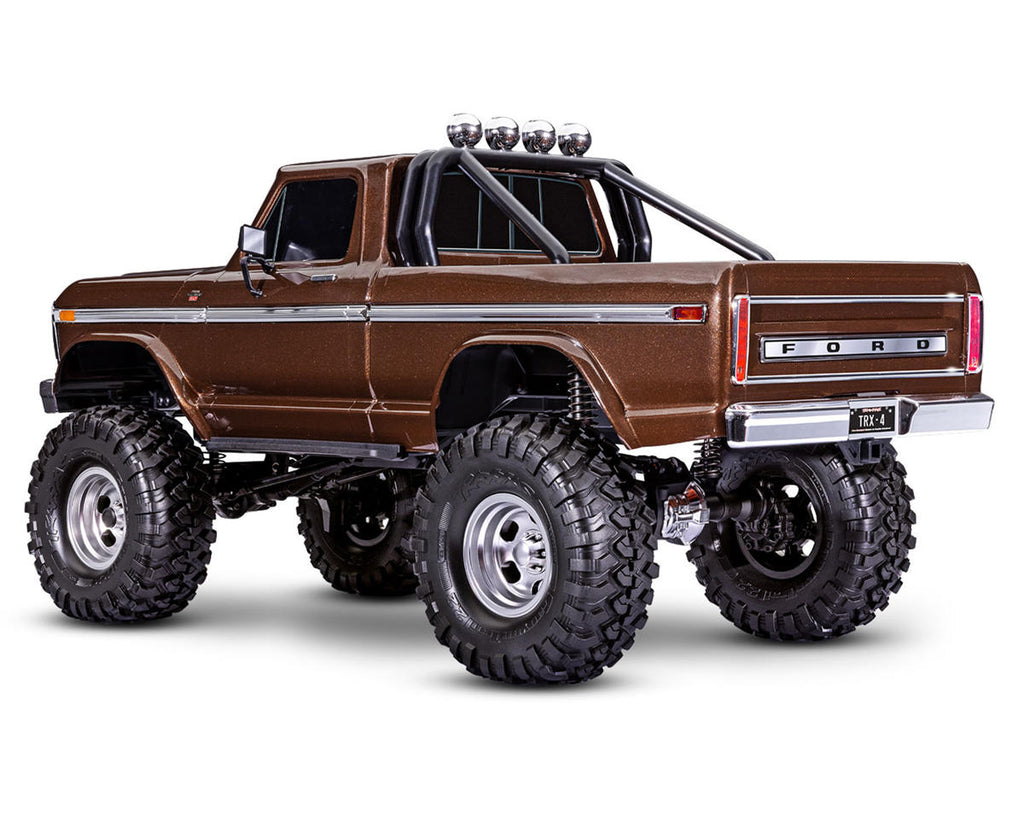 Traxxas TRX-4 1/10 High Trail Edition RC Crawler w/'79 Ford F-150 Ranger XLT Body & TQi 2.4GHz Radio