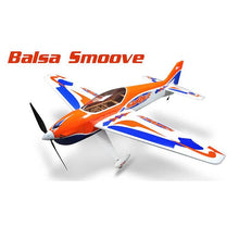 Load image into Gallery viewer, Dynam Balsa Smoove 3D 1600mm Wingspan KIT