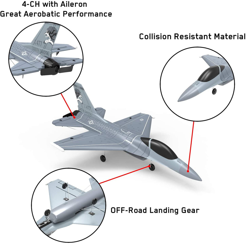 VOLANTEXRC F-16 Falcon RTF With Xpilot Stabilizer