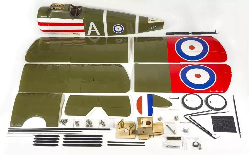 Dancing Wings Sopwith Camel Fighter Airplane 1200mm Wingspan Balsa - ARF PNP