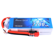 Load image into Gallery viewer, Gens ace 2200mAh 14.8V 45C 4S1P Lipo Battery Pack with Deans Plug