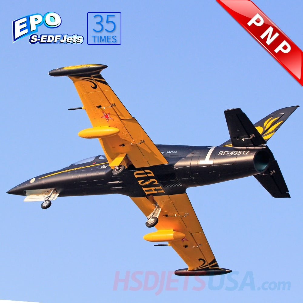 HSDJETS S-EDF120mm HL-39 Black gold Colors PNP