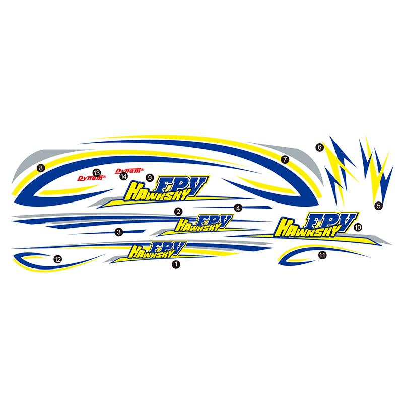 Decal for Hawksky FPV