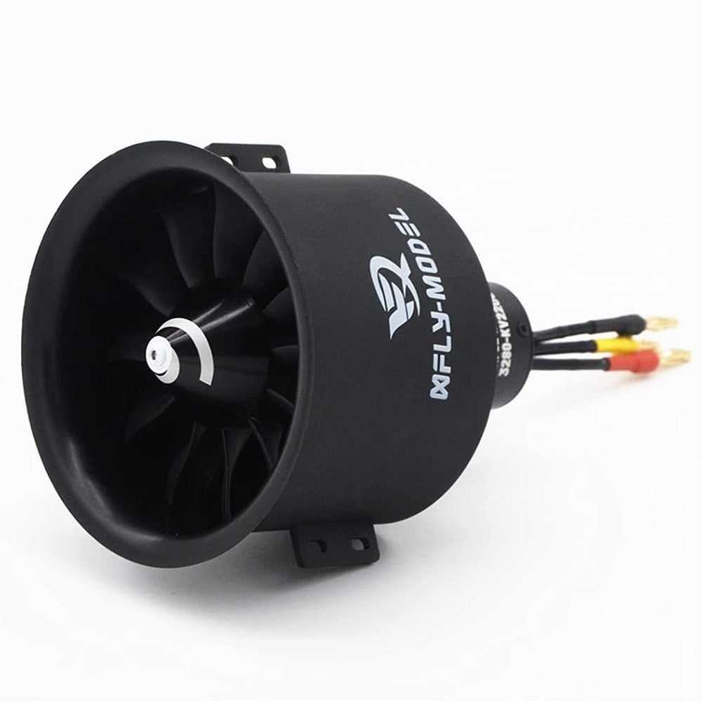 XFly Galaxy 80mm 12-Bladed 6S EDF System with 3280-kv2200 Inrunner Brushless Motor