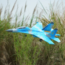 Load image into Gallery viewer, XFly Su-27 Camo Blue Twin 50mm EDF Jet PNP