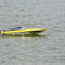 Load image into Gallery viewer, VOLANTEXRC Atomic 40mph RC Boat With Auto Roll Back And ABS Unibody Blow Plastic Hull RTR Yellow