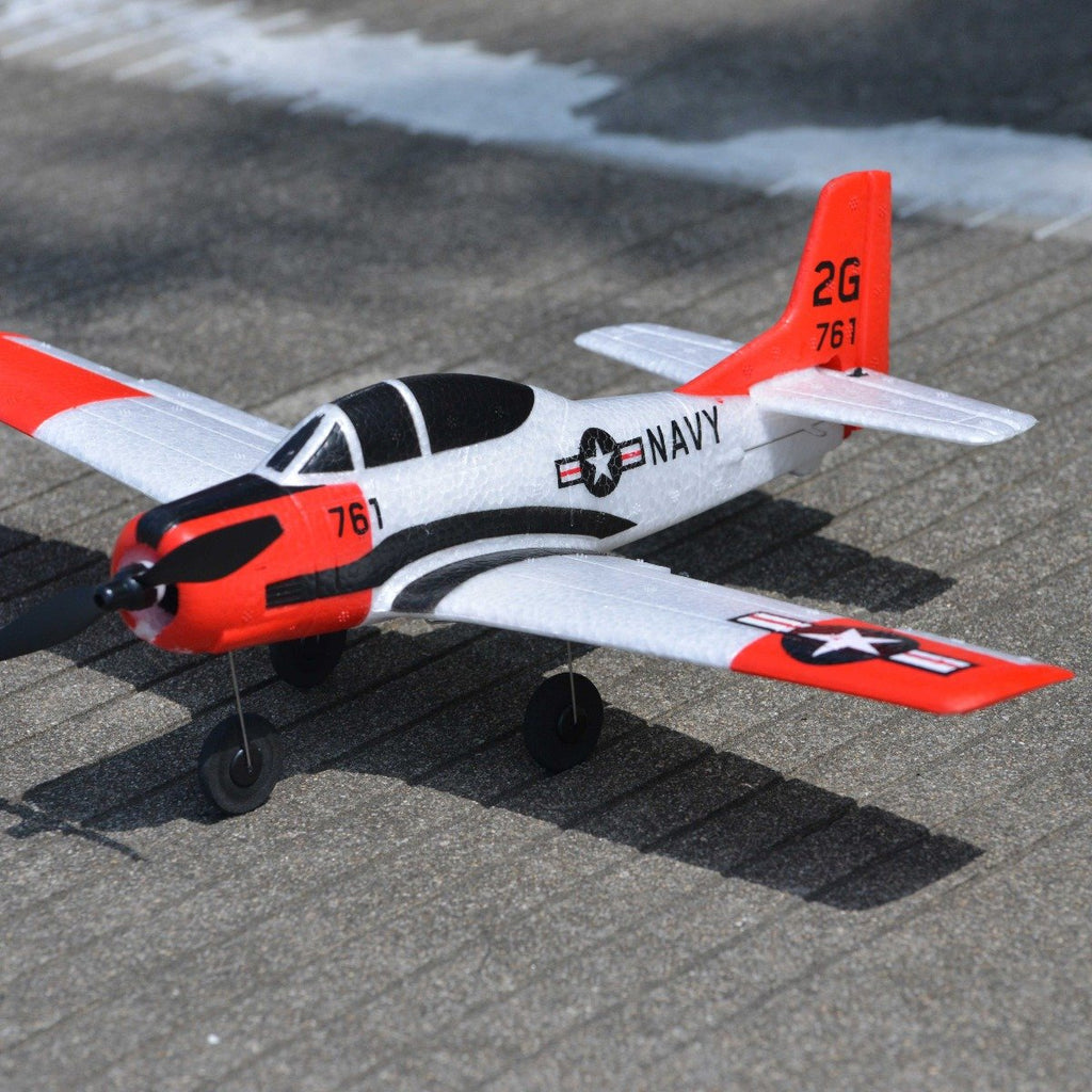 VOLANTEXRC T-28 Trojan 400mm Wingspan 4CH Airplane With Xpilot Stabilizer RTF