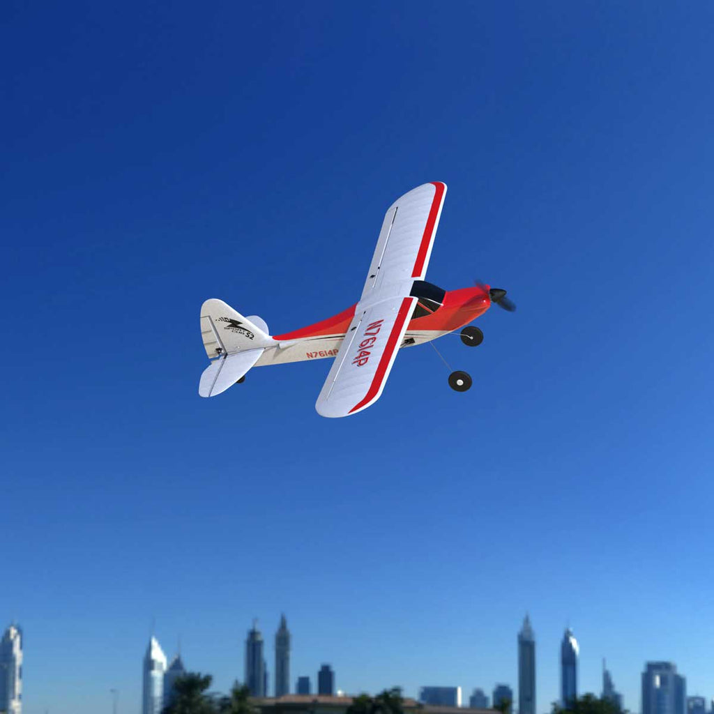 VOLANTEXRC Sport Cub 500mm Wingspan 4Ch RC Trainer Airplane W- 6-Axis Gyro RTF